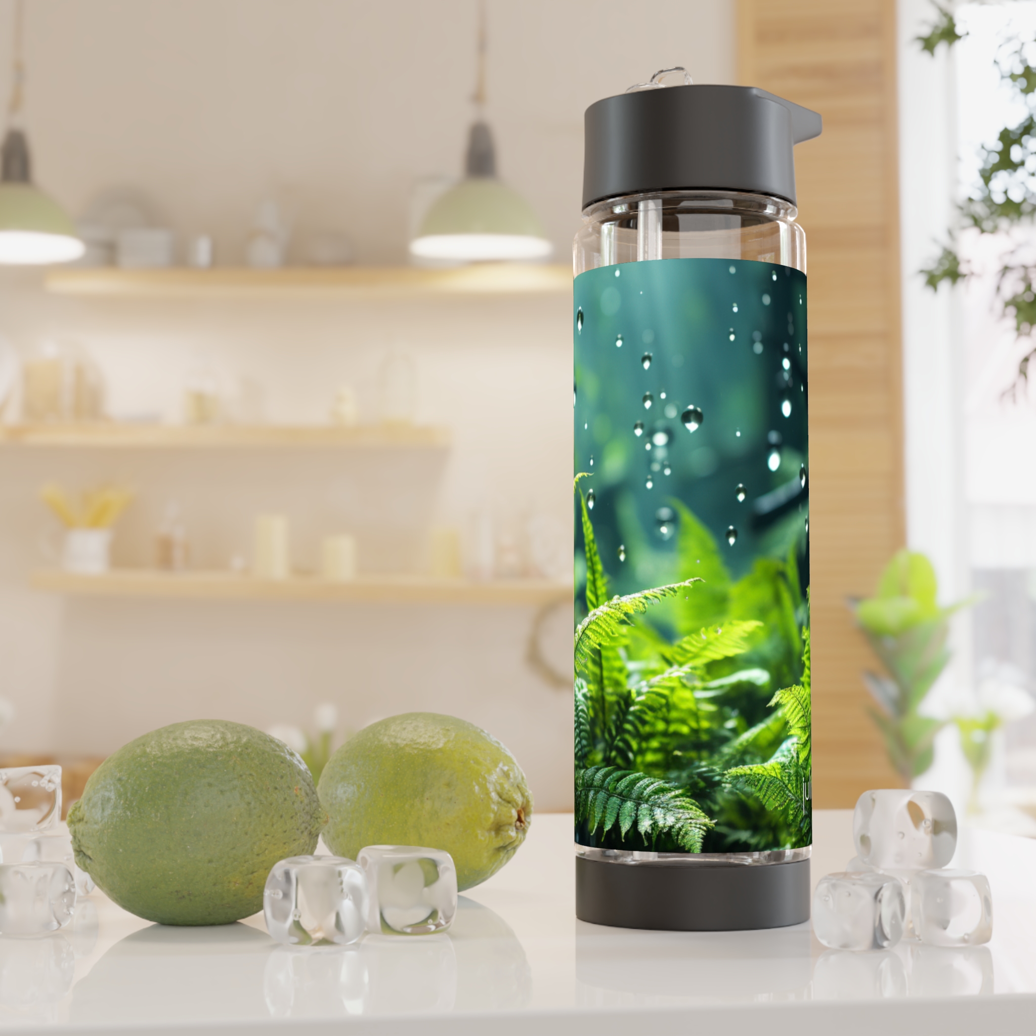 Infuserflasche schwarz