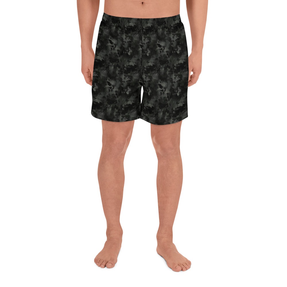 Unisex Sport-Shorts Gun Metal Black