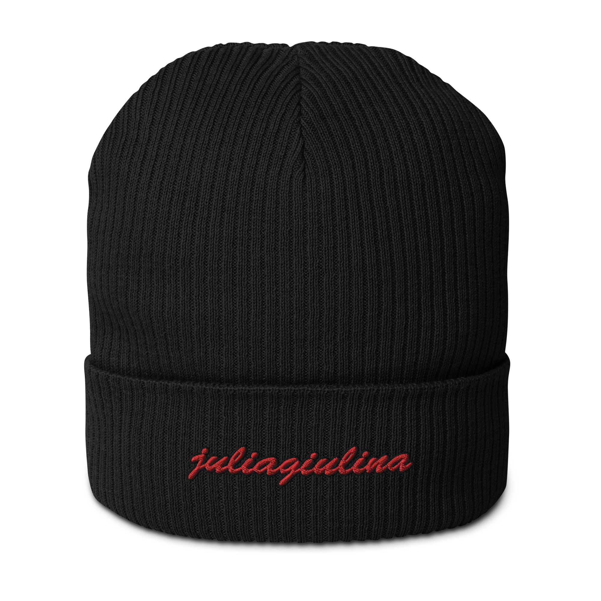 Gerippte Bio-Beanie juliagiulina