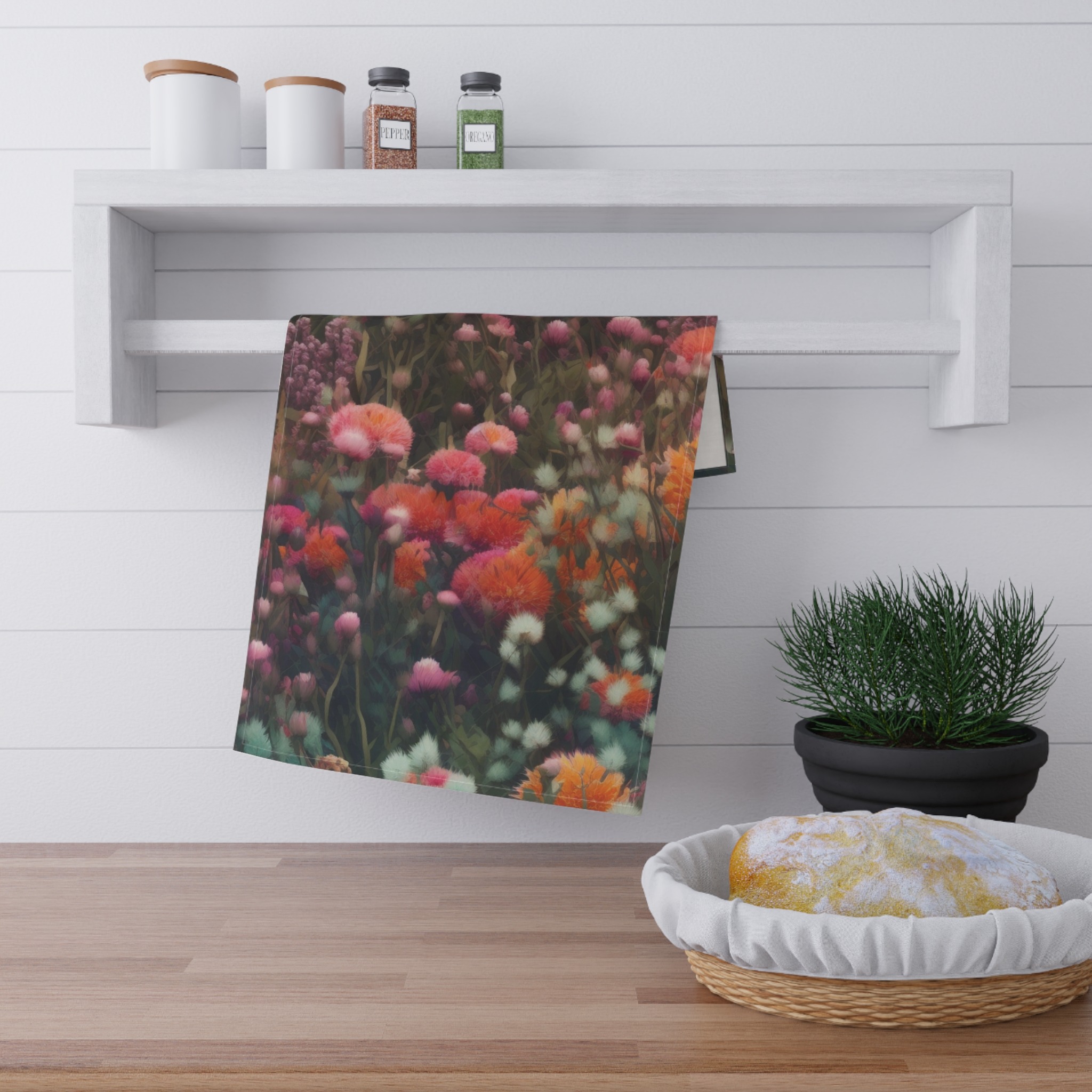 Geschirrtuch „Flower Power“