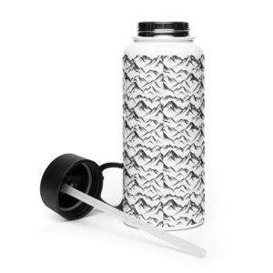 Edelstahl Trinkflasche - I lieb meine Berg!