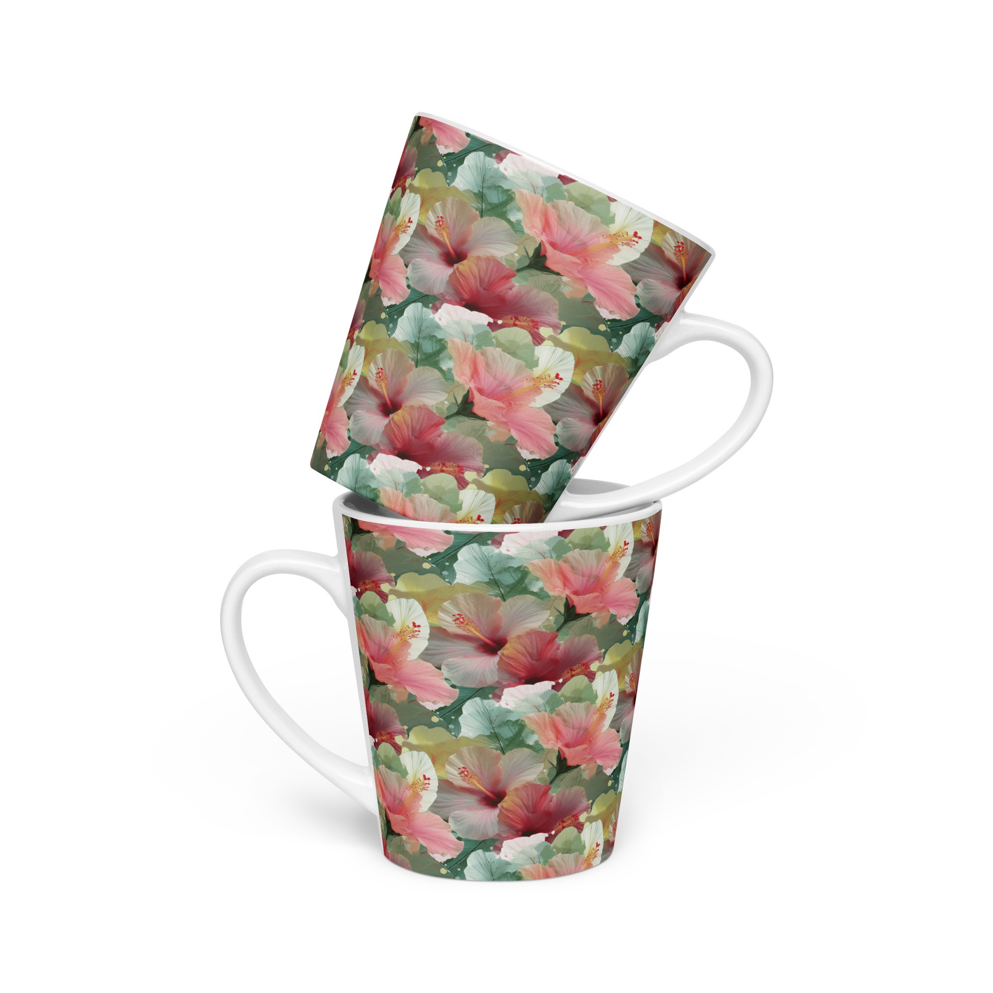 Carlos Hibiscus Milchkaffeetasse