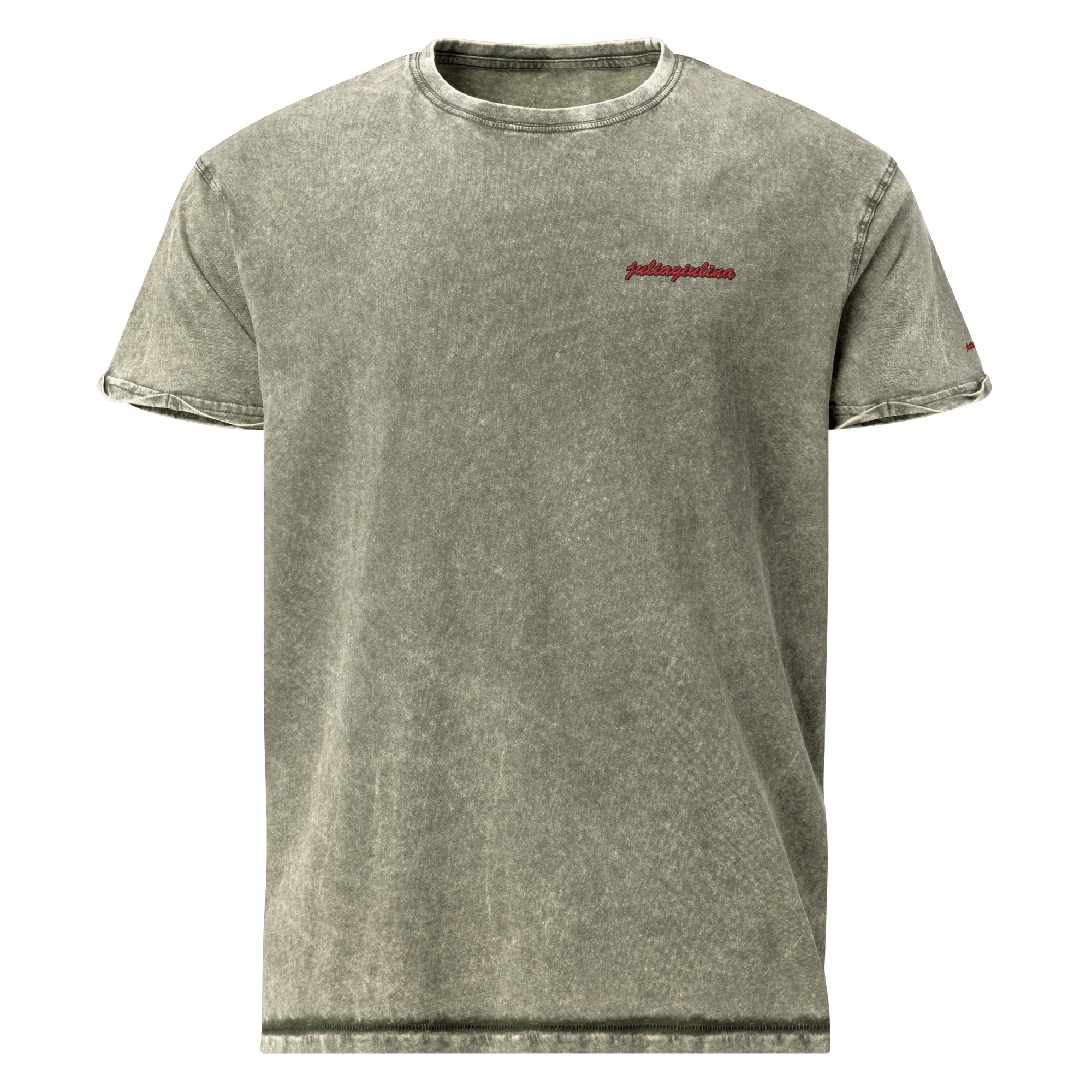 unisex-denim-t-shirt-dark-army-green-front-68ac64ff1711c.jpg