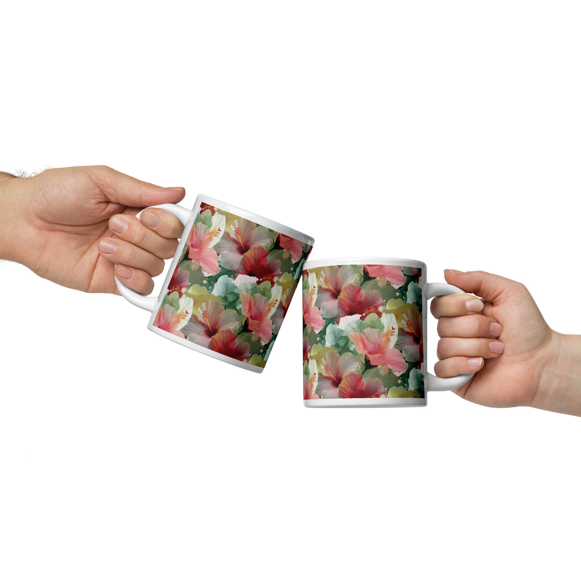 Carlos Hibiscus glänzende Tasse